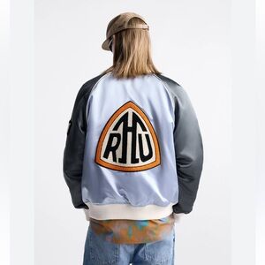 DSWT Rhuigi x Zara XL Satin Effect Bomber Jacket Limited